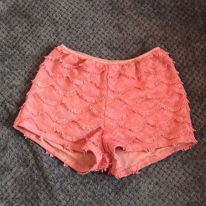pink shorts